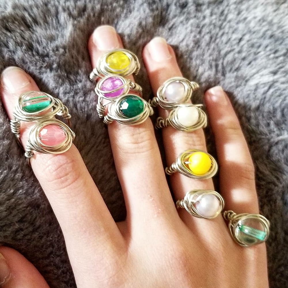 Homemade rings